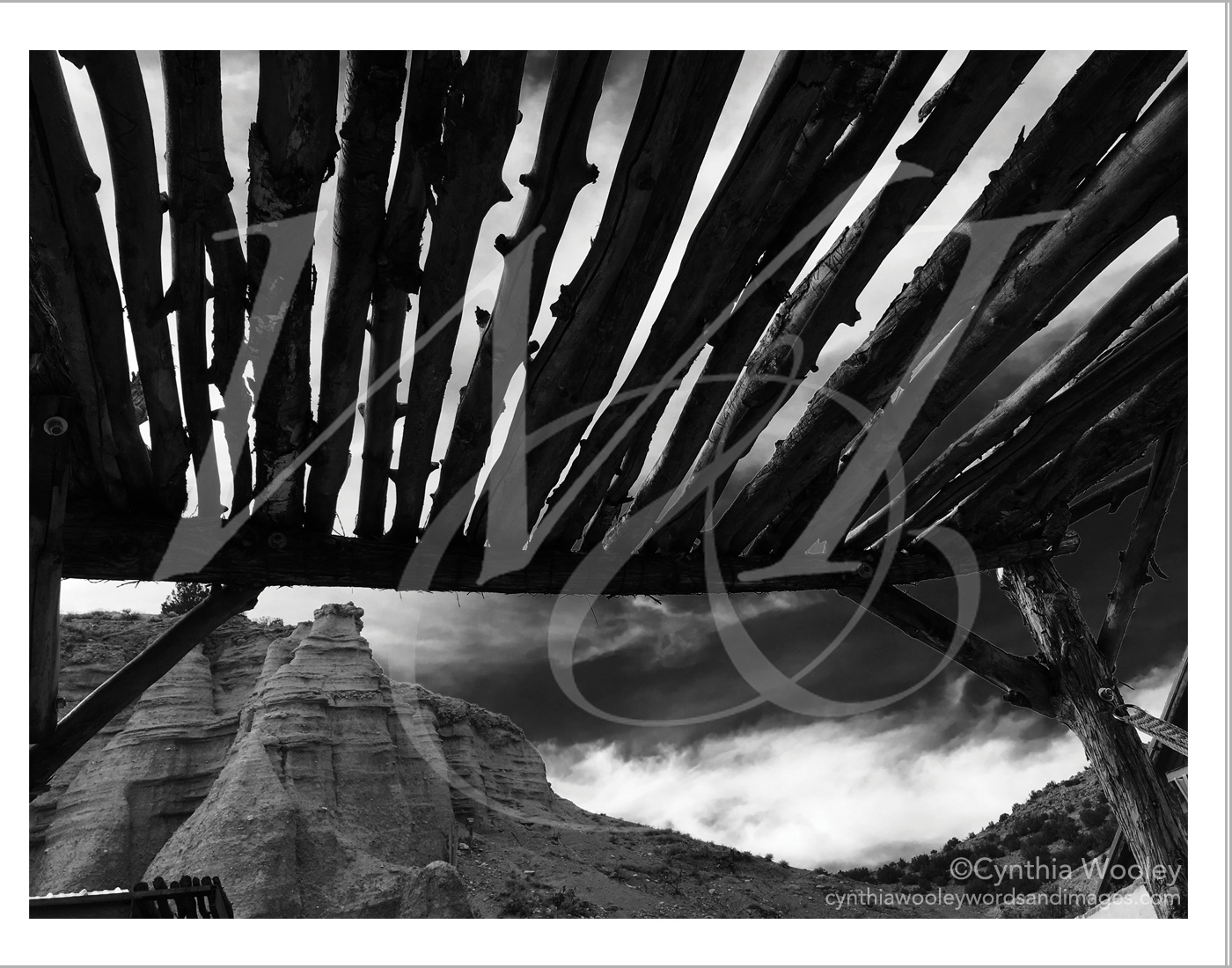 Stormy Sky at Ojo - New Mexico: Print